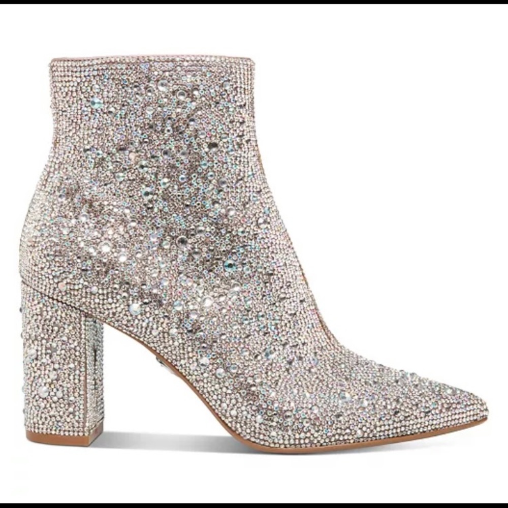 Betsy Johnson rhinestone boots